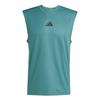 Climacool SS25 Slitesterk Sport Enkel Rund Hals Ermeløs Vest Herre Topper JX8985