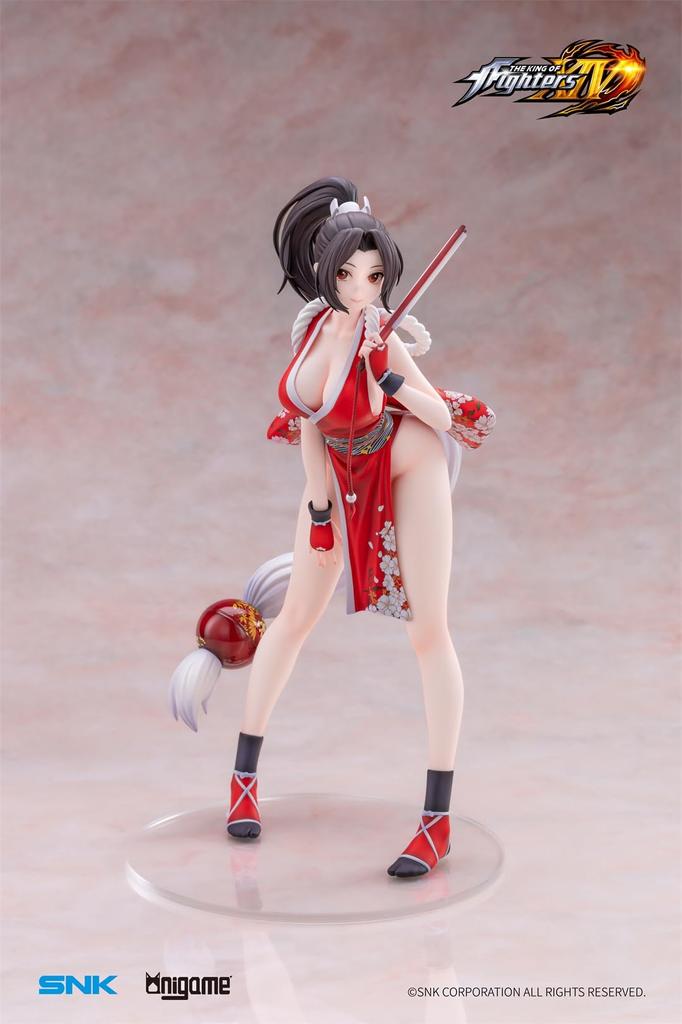 AniGame KING OF FIGHTERS King of Fighters Mai Shiranui Scale PVC ABS Painted Complete Figure "THE XIV" [The XIV] 1/6 &