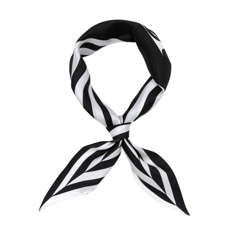 RECLOW RECLOW SYMBOL STRIPE Big Silk Scarf