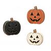 3PCS Solid Wood Pumpkin Decorations Hand Painted Tiered Tray Decor  Farmhouse Home Decor
