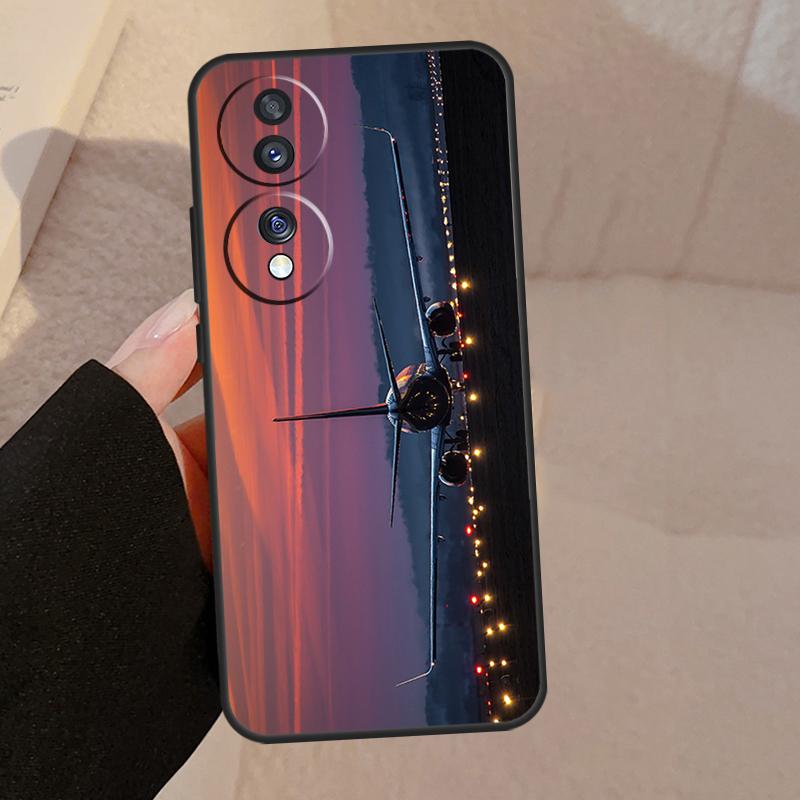 

Airplane Plane Aircraft For Honor Magic 8 5 6 7 Pro Case For Honor Win RT 200 400 50 70 90 Lite X8b X8c X9a X9b X9c Honor X9d