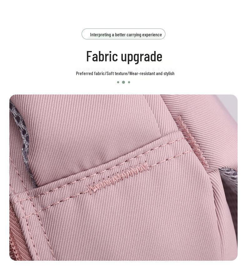 Trendiger Girly-Rucksack mit großem Fassungsvermögen - Mehrere Fächer, lässige Schul-/Reisetasche