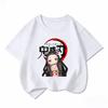 Bandai Demon Slayer Nezuko Kids TShirt 100 Cotton Boys Girls Summer Short Sleeve Clothes Children Anime Graphic Tees Tops