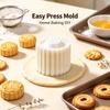 Double Ended Mung Bean Cake Embossing Mold Detachable Baking Mold New Mooncake Mold  Pastry Craft