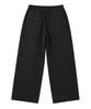 SAEV One-Tuck Wide Trousers (Black)