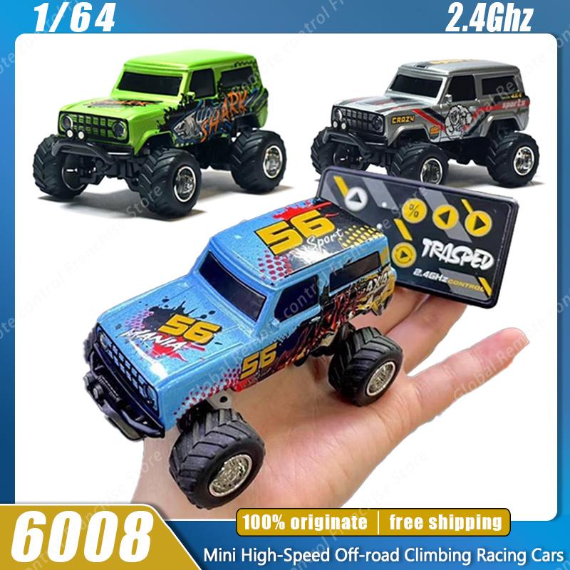 METAL RC Car Mini 1:64 Remote Control Drift Car High-Speed Off-road Climbing Racing Cars Children's Toys Gifts for Kids