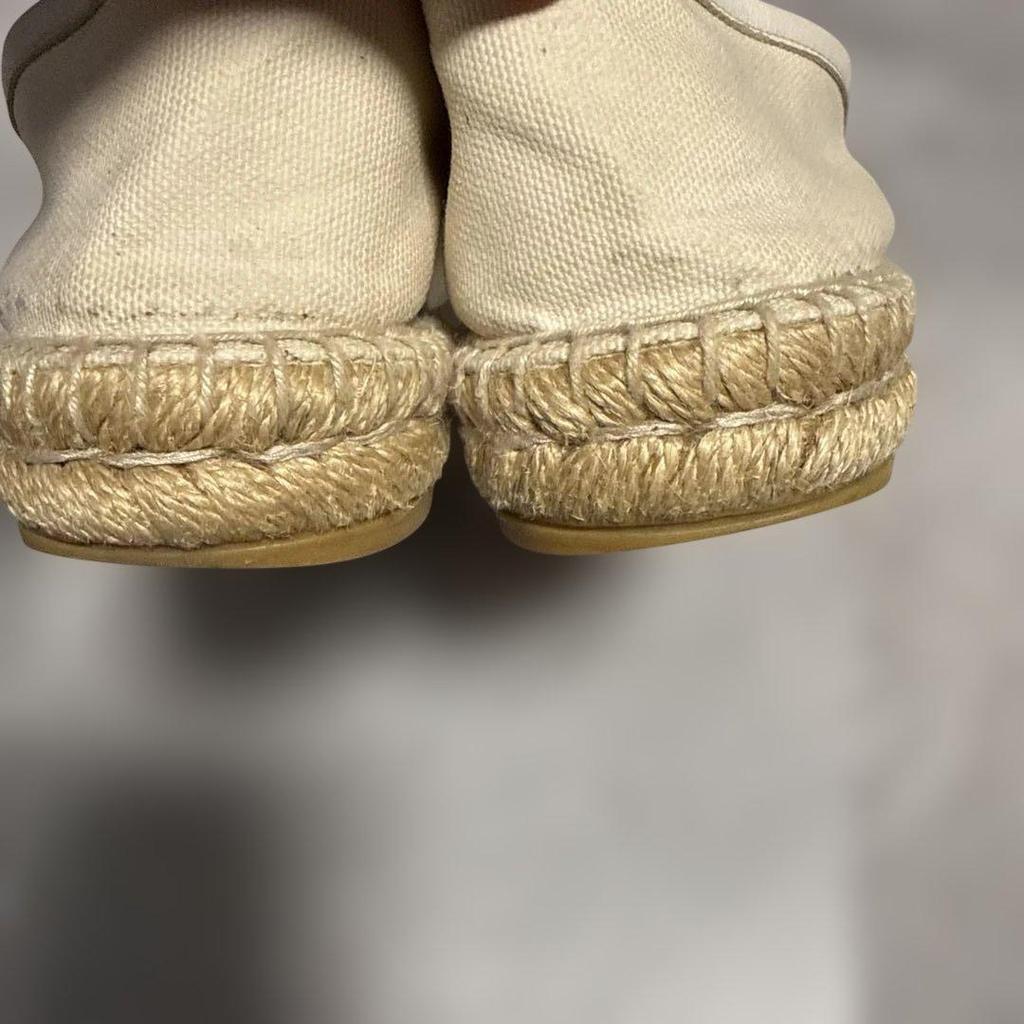 Used GUCCI GG Logo Web Stripe Canvas