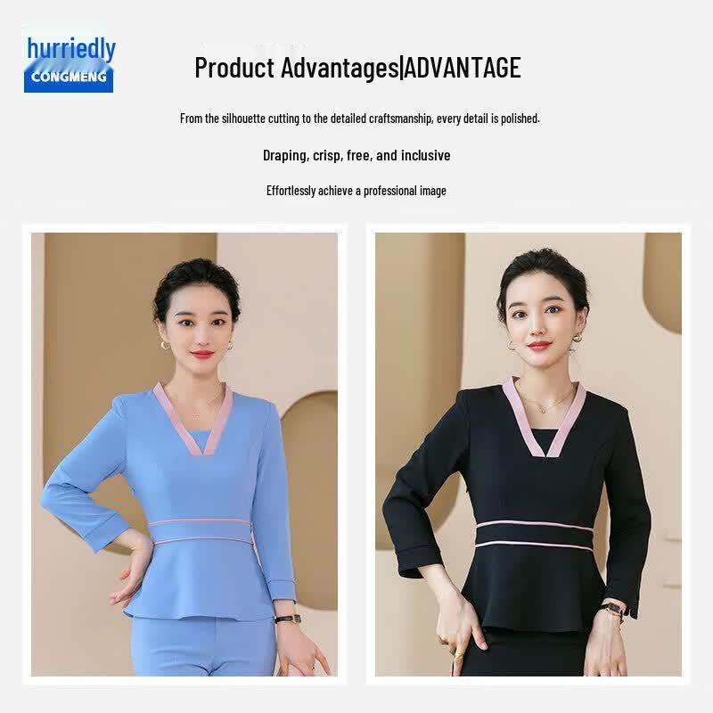 Women's Professional Beauty & Spa Uniform Suit