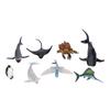Marine Life Toys Cute Realistic Safe Plastic Educational Sea Animals Figures Model for Kids