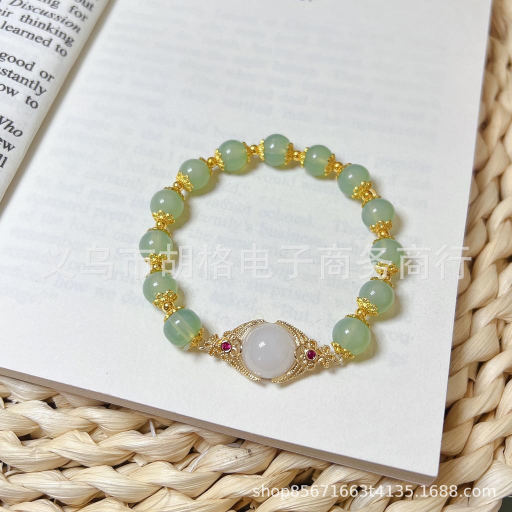 JYL TS Bracelet  Amber Style Exudes Warmth And Timeless Luck