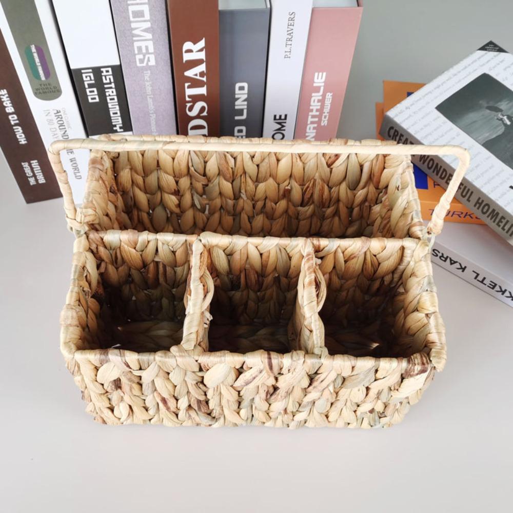 Wasserhyazinthe Küchenaufbewahrungsbox Rechteckiger Geschirrkorb Picknick