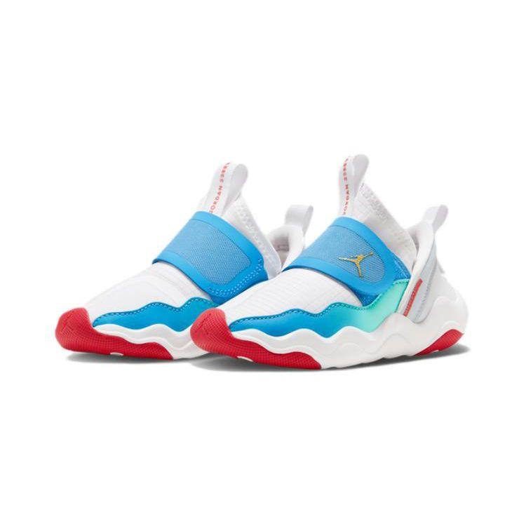 Air Jordan 23/7 PS White University Blue Red Kids Sneakers Metallic-Gold University-Red Thriller-Emerald FN8897-171