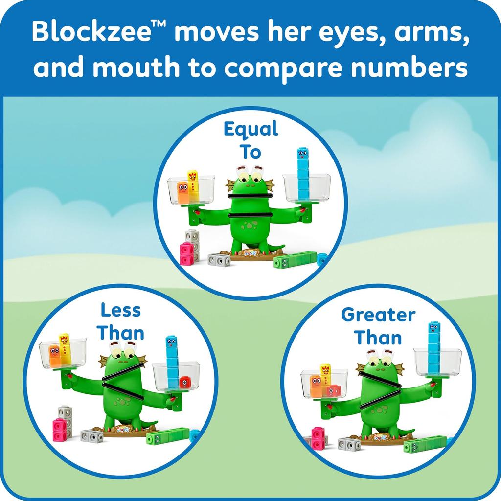 Numberblocks Blocksy Balance Activity Set Tenbin Kazuasobi Educational Toy 96089 Genuine Product