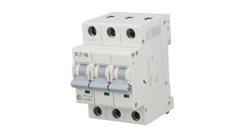 Circuit Breaker 3P C 40A 6kA AC xPole Home HN-C40/3 194895