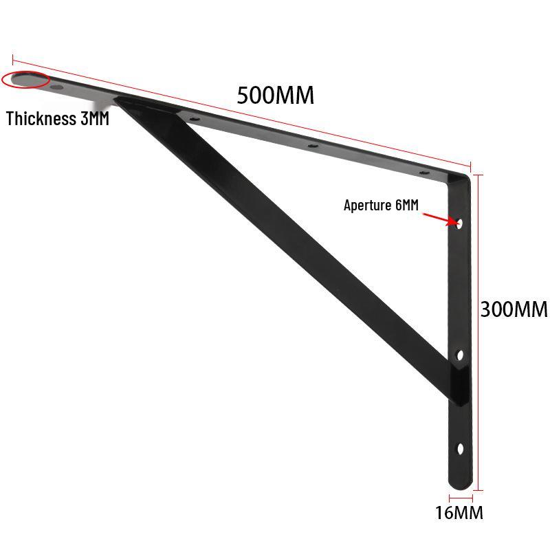 Compact Triangular Wall-Mounted Storage Shelf for Microwave Ovens