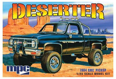 PLATZ MPC847 1984 GMC Pickup Truck 1/25 (Molding Color White)