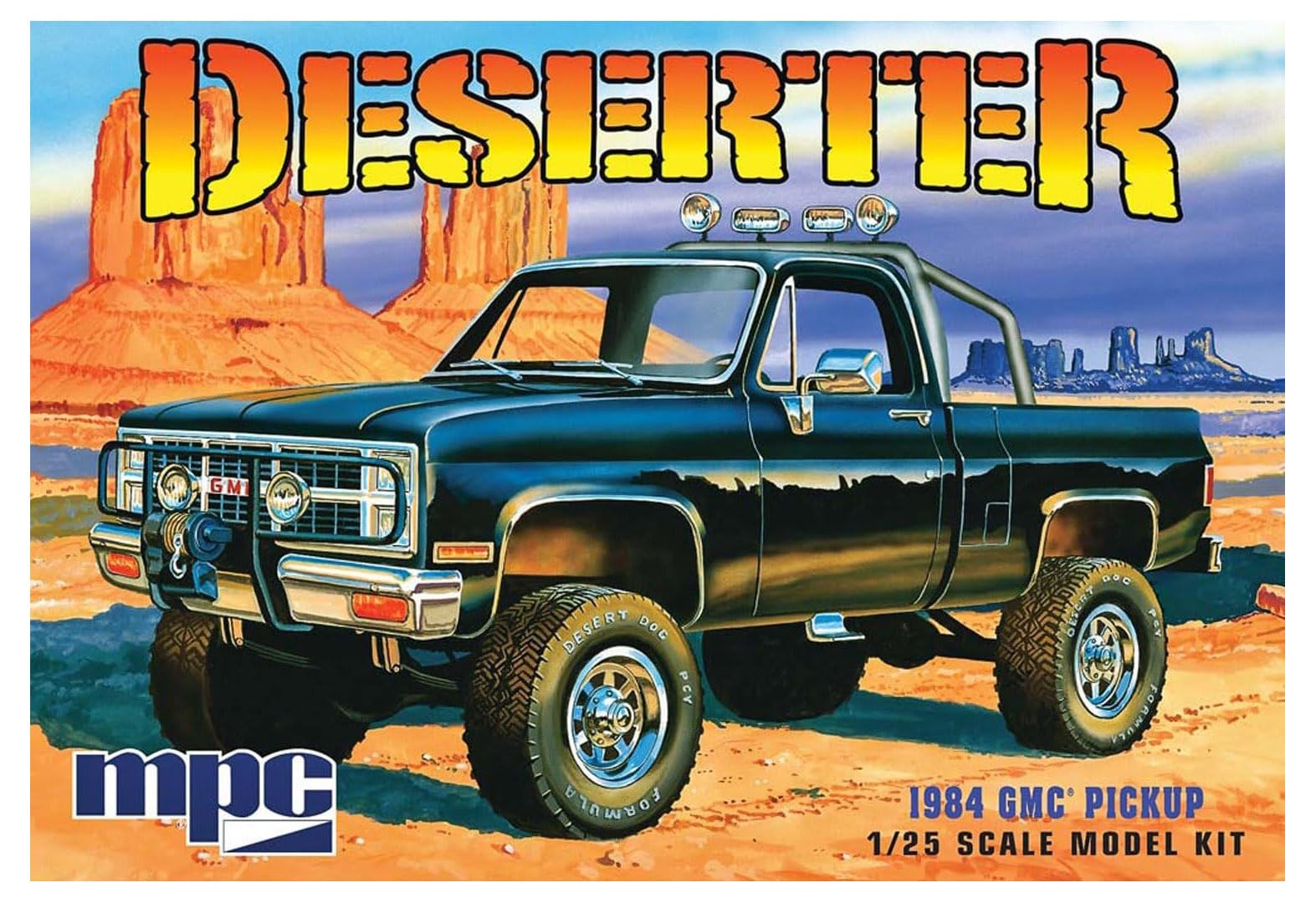 

Platts MPC847 1984 GMC pickup truck 1/25 (molding color white)