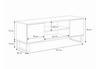Focus RTV cabinet 135 cm - loft oak craft