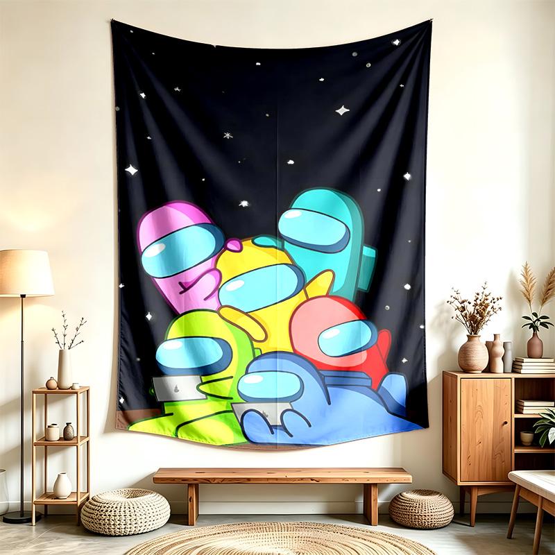 Among Us (5) Tapestry Suitable For Decorating Homes Dorms And Bedrooms Soft To The Touch And A Perfect Gift For Friends And Family