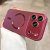 17 promax Air Case Big Window Flowing Light for  Magnetic Case for For Iphone 17 16 15 14 13 17 Pro Max Phone Cover 17pro