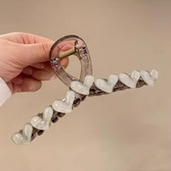 2024 Frosted Large Star Hair Clip - High-End Shark Clip Accessory for Women