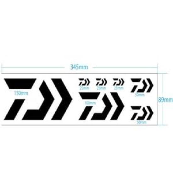 Daiwa DAIWA Sticker Multi Black