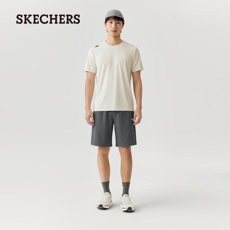 Skechers Unisex Casual Short Sleeve & Shorts Set P226U055 L
