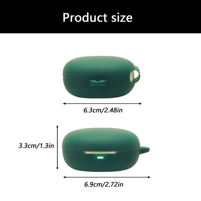 Flexible Protective Case Shockproof Shell Washable Soft Housing Antidust Sleeve Prevent Entry Of Dirt for Ear Clip S12