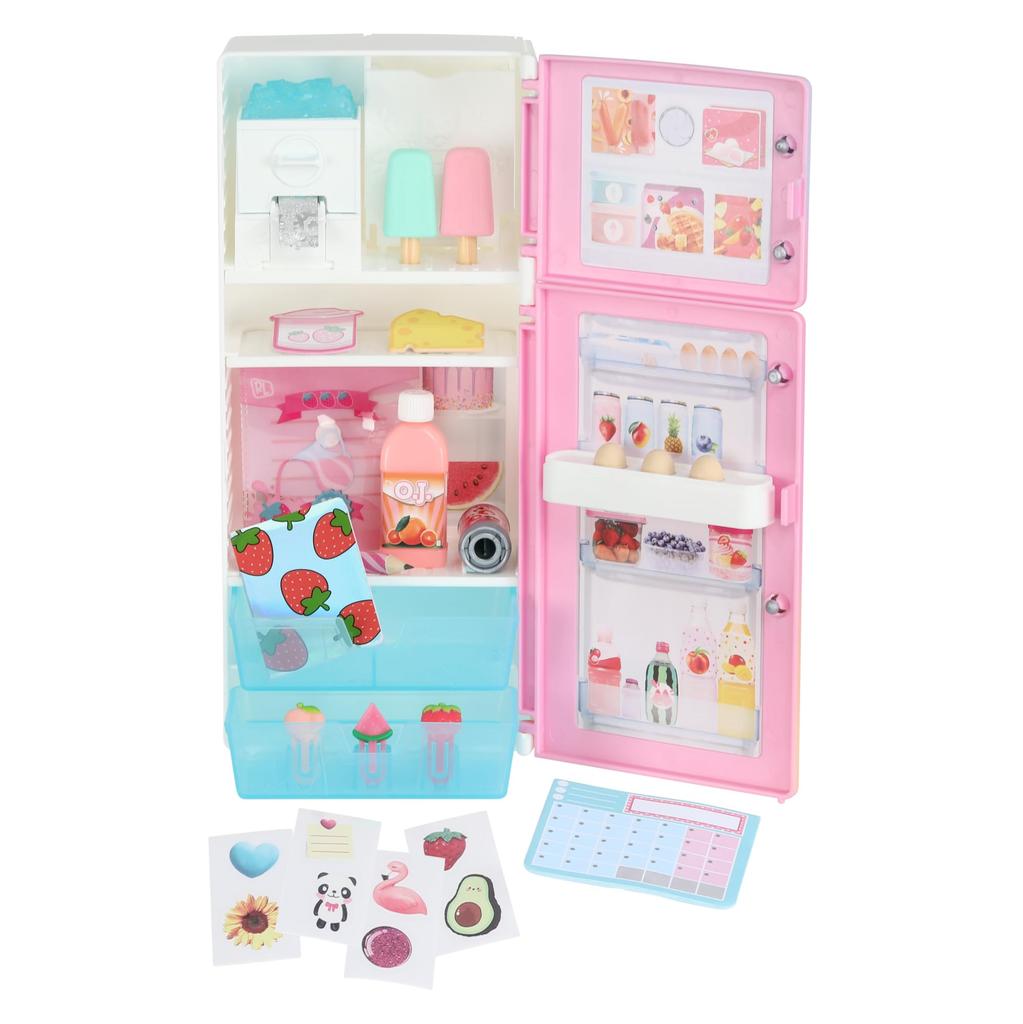 REAL LITTLES My Rainbow Collection, Roller Case, Fridge, Locker Desk Caddy in 1 Pack Plus 57 Mini Toy Surprises  Amazon Exclusive
