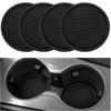 2pcs Non-Slip Cup Holder Embedded Decorative Coasters, Car Interior Accessories, Car Essentials, Minimalist Elegant Car Cup Holder