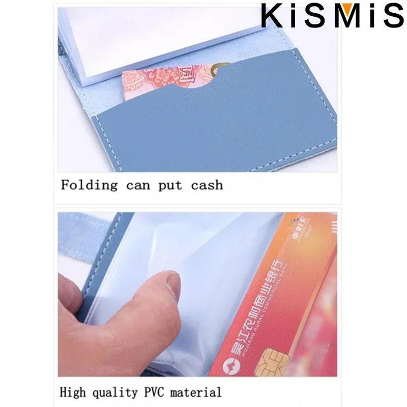 Slim Minimalist PU Leather Card Holder 26 Slots Organizer Wallet Compact Stylish Accessory Unisex