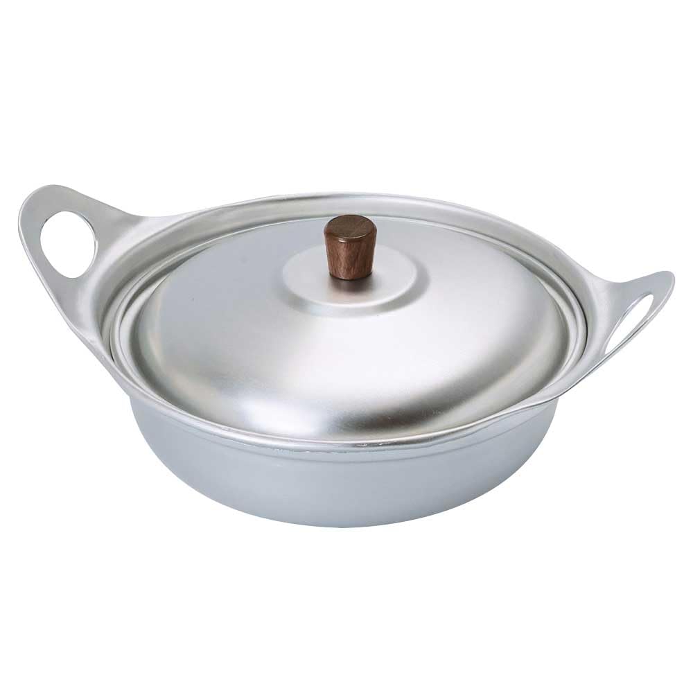 Yamaco Aluminum Mini Hot Pot 21 x x H8cm 08909 (with lid) 16.4