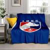 Losc Football Crest Portable Blanket/Soft Blanket Bedding Blanket Suitable for Travel Camping Living Rooms Offices Sofas Fan Gifts