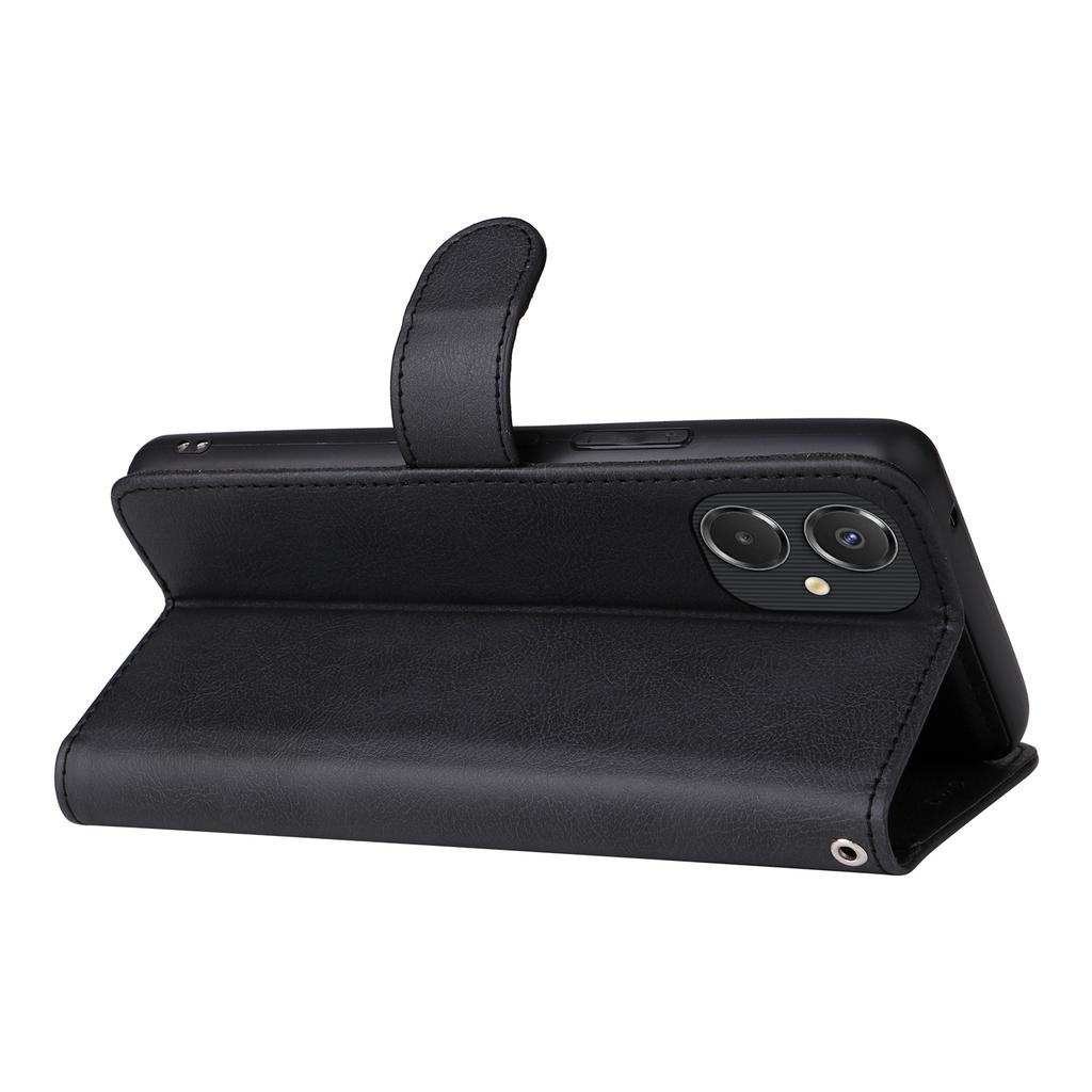 For Samsung Galaxy A06 5G/Galaxy A06 4G Case 2 in 1 Detachable Magnetic Leather Wallet Mobile Cover with Strap