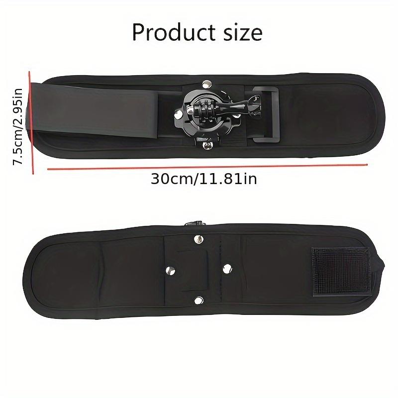 Rotatable Wrist Strap Mount/360-degree Rotation/Fastening/Quick Attachment/Compatible with Action Cameras/Ideal for Skiing, Skateboarding, Cycling