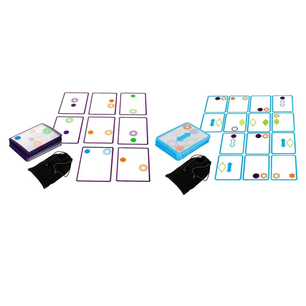 Overlap Card Swish Cards Educational Development Puzzle Game for Games - Interaction Activity