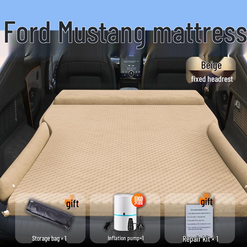 Colchón Inflable para Coche Ford Mustang para Dormir en el Maletero y el Asiento Trasero
