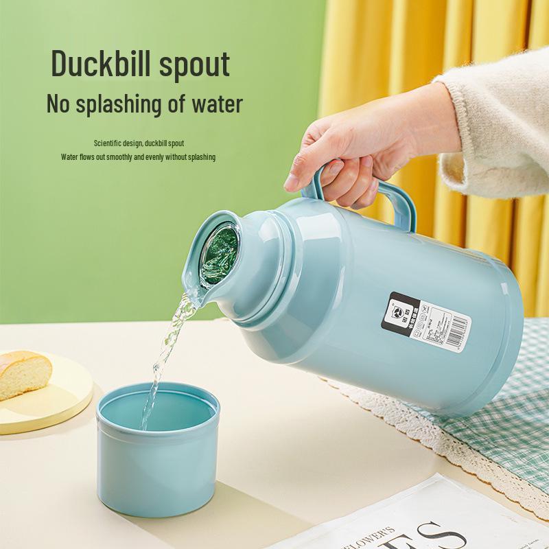 Macaron Insulated Hot Water Bottle Kettle with Lid for Winter