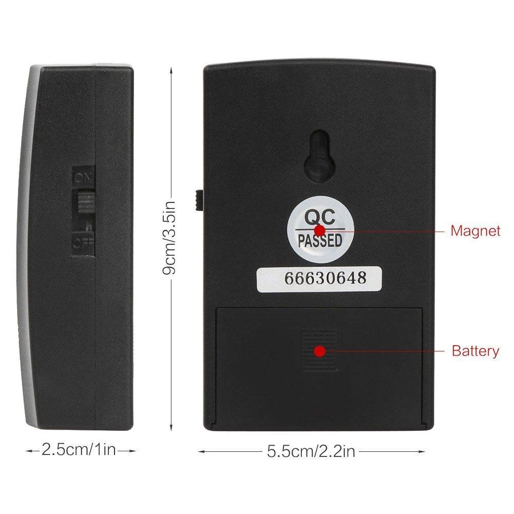 Origin Alarm 120dB Buzzer No Wiring For Motorcycles and Cars Remote Type ALM87 Vibration-sensing Anti-theft Required!