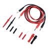 10PCS Set Multimeter Test S Kit Universal Black and Red Electrical Multimeter Testing Probe Set
