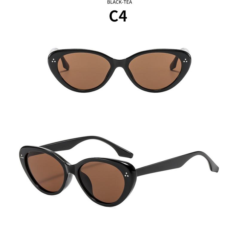 Óculos de Sol Femininos, Óculos de Sol Olho de Gato Triangulares, Óculos de Sol da Moda