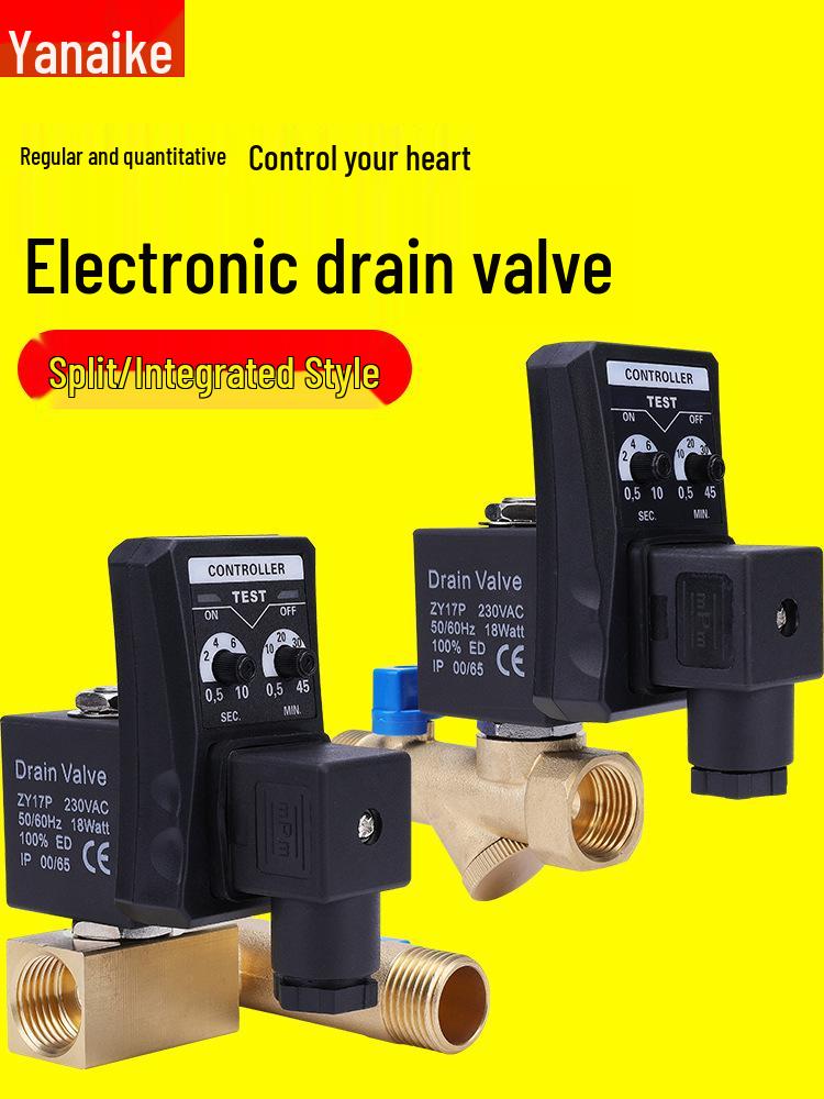 Timed Automatic Solenoid Valve for Air Compressor and Dryer