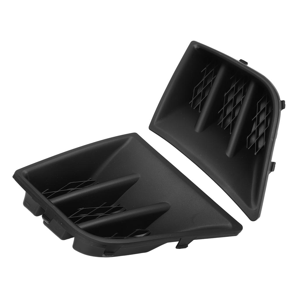 1 Pair Left Right Front Bumper Fog Light Grille 7422A8 7422A9 Replacement for Peugeot 107 2009‑2012