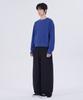 GLW Essential Round Neck Crop Knit Blue