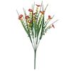Artificial Spring Grass & Daisies with Fruit for Table, Windowsill, Porch & Outdoor Decor