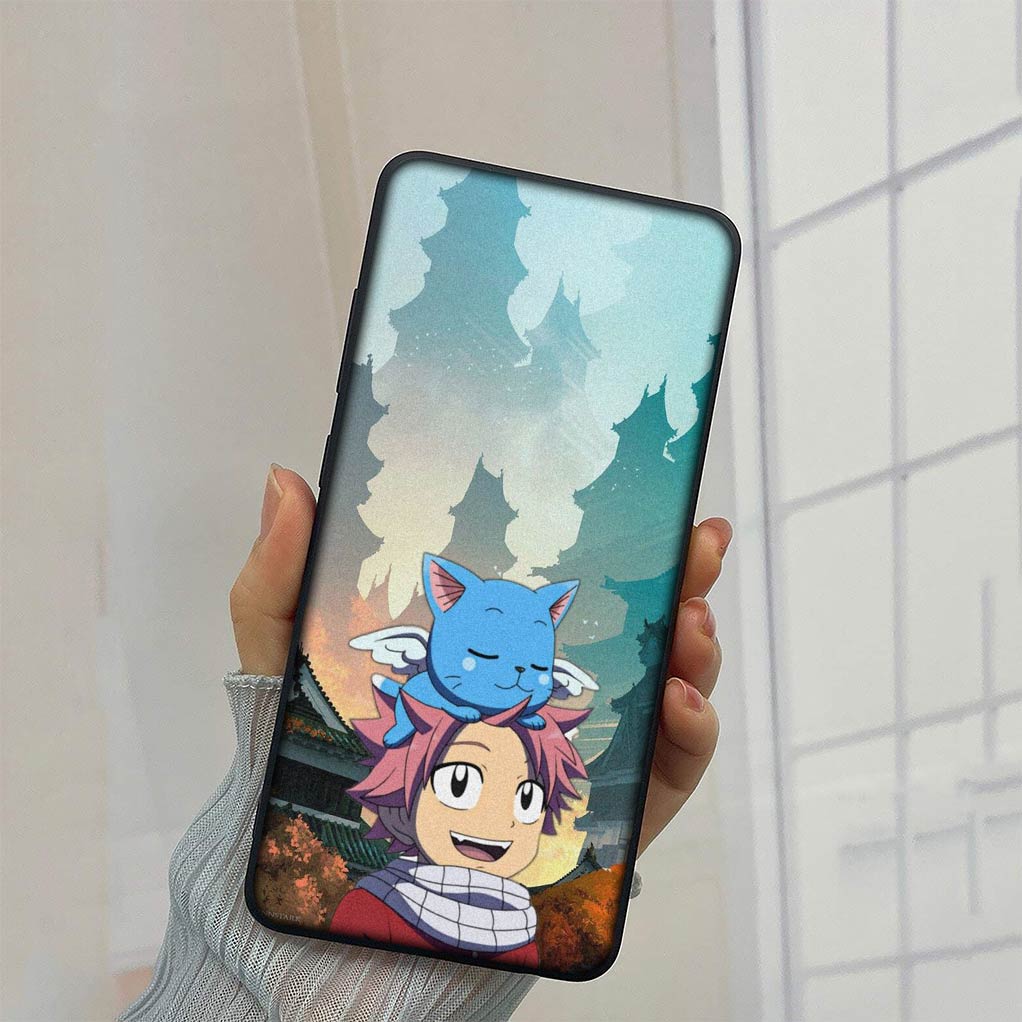 Fairy Tail Etherious Natsu Dragneel Coque Phone Cover for Xiaomi Redmi Note 9 8 11 Pro 4G 5G 9S 11S 9A 9C NFC 9T 8A Soft Case