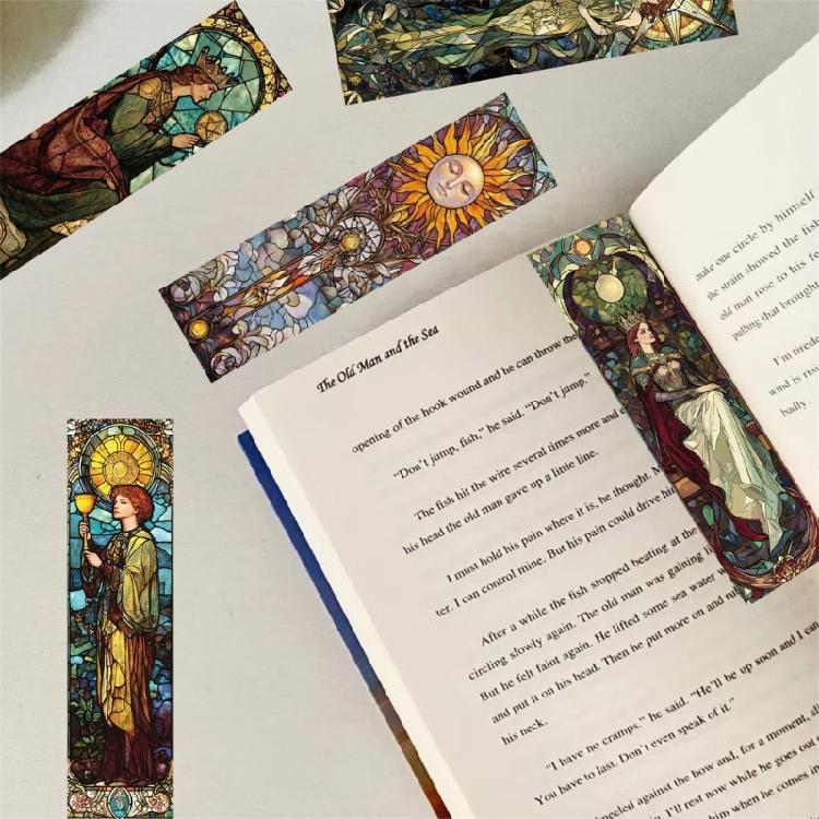 Of Tarot 30 Card Pack Themed Bookmarks Paper Book Page Divider For Book Lover Writer Reader Teacher Reading Accessories