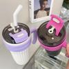 Large Capacity Stainless Steel Thermal Water Bottle with Handle