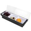 Seasoning Box with Lid Bar Condiment Holder Fruit Case Dispenser Milk Tea Shop Accessory3