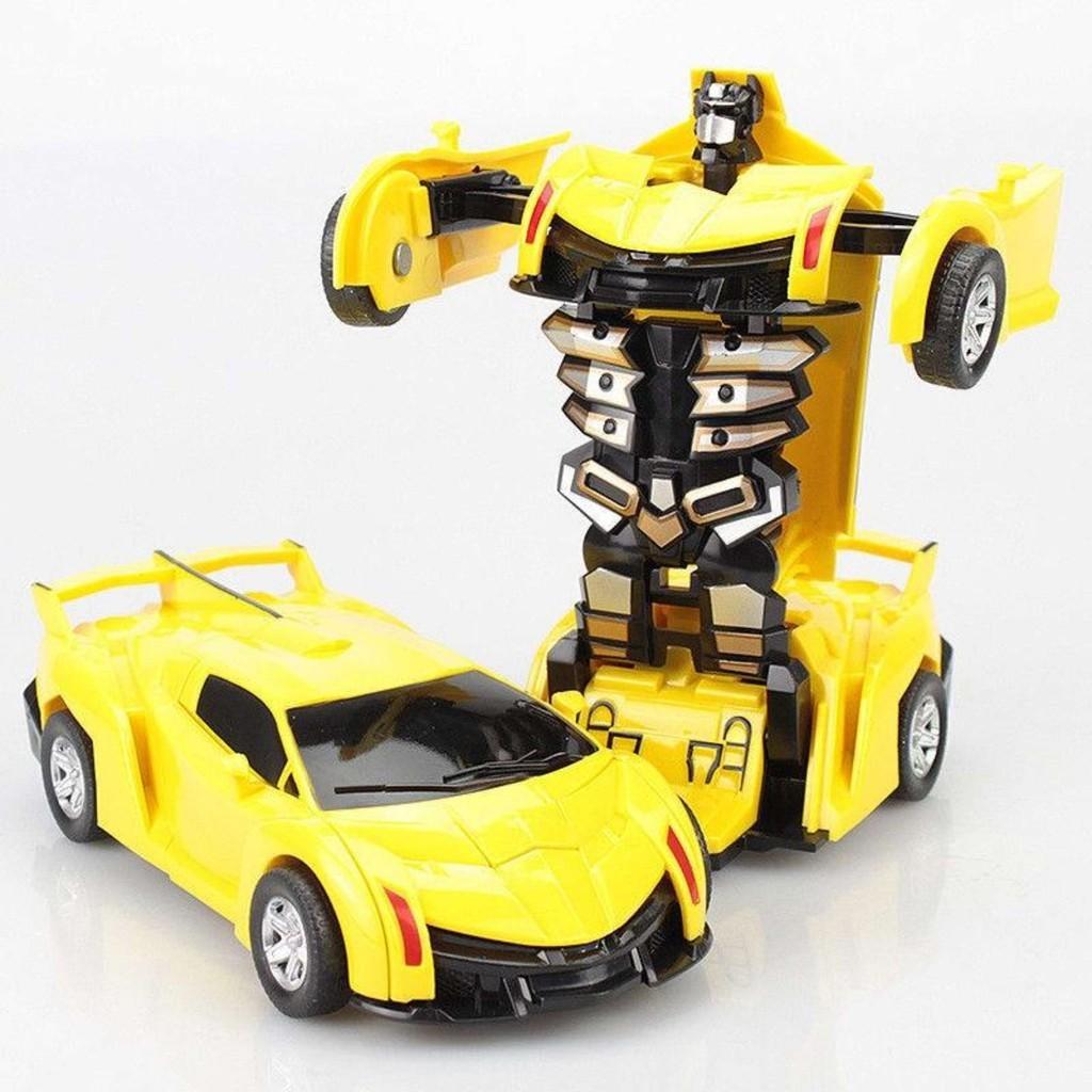 Premium Quality Transforming Collision Car For Children Ideal Gift In Bright Colors